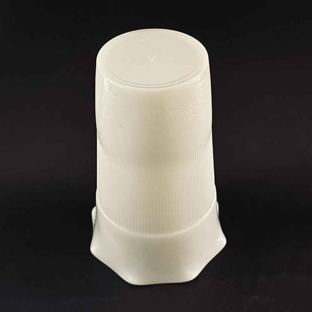 Vintage‎ Anchor Hocking White Milk Glass Flower 7